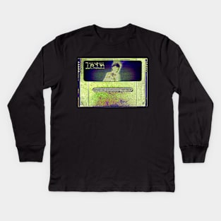 Super Famicom Lain - Ver. 4 Kids Long Sleeve T-Shirt